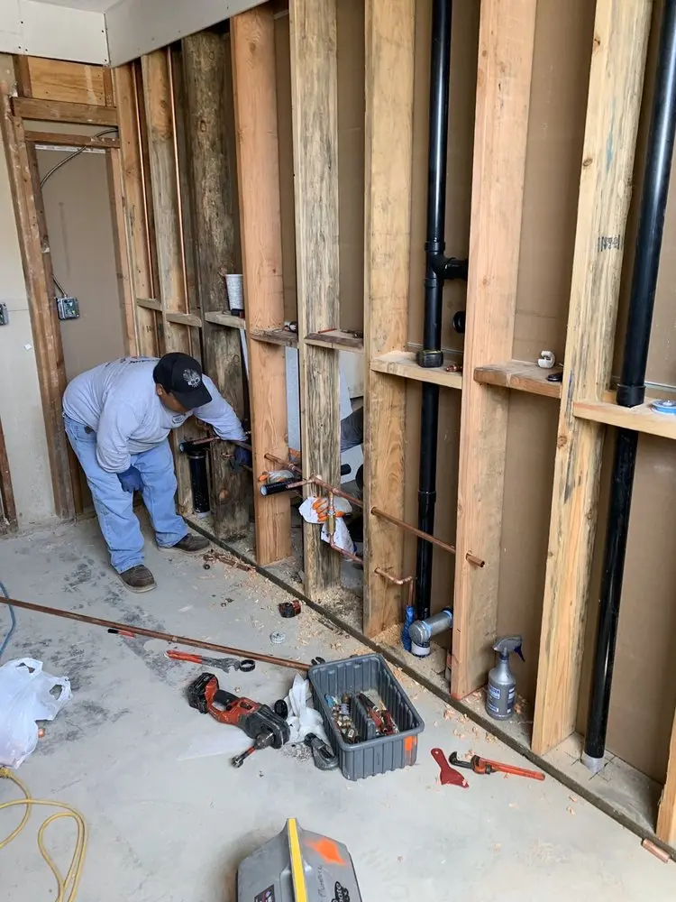 Commercial rough-in plumbing for Gas Line Repair in Burlison